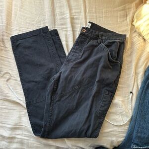 Taylor stitch cotton hemp double knee pants